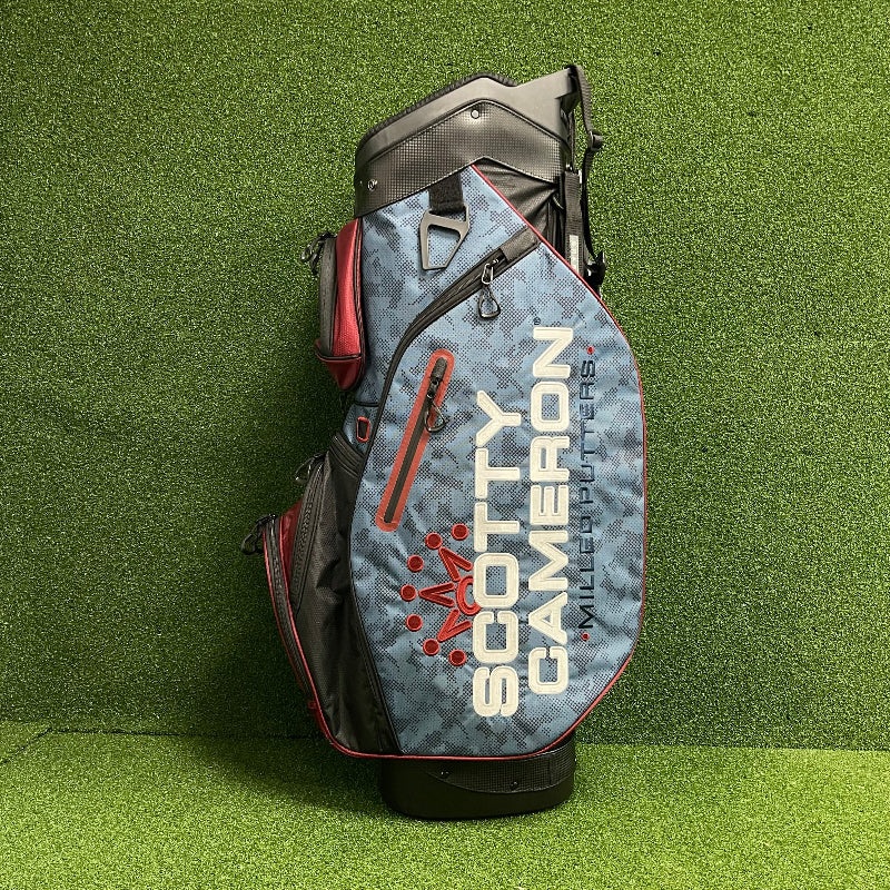 Scotty Cameron Circle T Explorer Cart Bag USA – Blue/Red