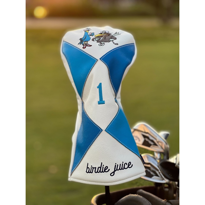 Birdie Juice Driver Headcover: Colt + Drew