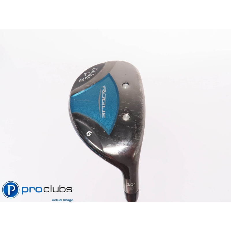 Ladies Callaway Rogue 30* 6 HYBRID – Aldila Quaranta 40 Ladies Flex 442717
