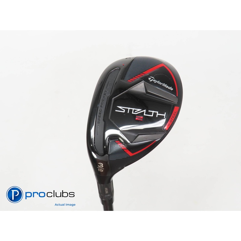 Nice! Left Hand TaylorMade Stealth2 19* 3 Hybrid – Ventus TR Red 7S Stiff 396874