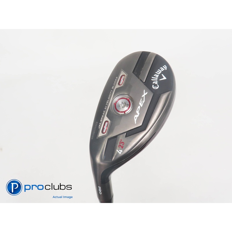 Nice Left Handed Callaway ’21 APEX PRO 23* 4 HYBRID -Aldila 90 Stiff Flex 387256