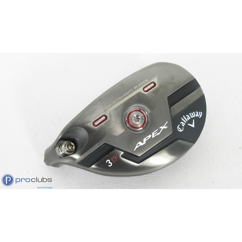 Nice! Left Handed Callaway Apex 19* – 3 Hybrid – Head Only – L/H 381303