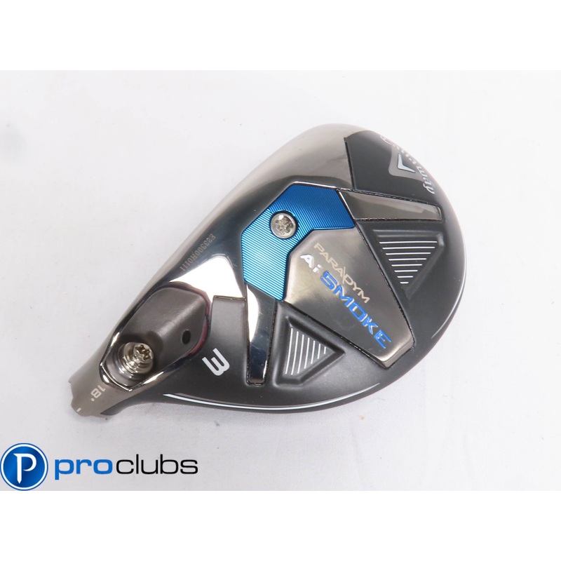 Nice Left Handed Callaway Paradym Ai Smoke 18* 3 Hybrid HEAD ONLY 429534