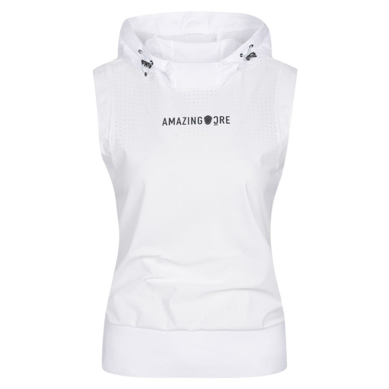 AMAZINGCRE WOMEN AIR CIRCUIT HOODY SLEEVELESS T-SHIRT