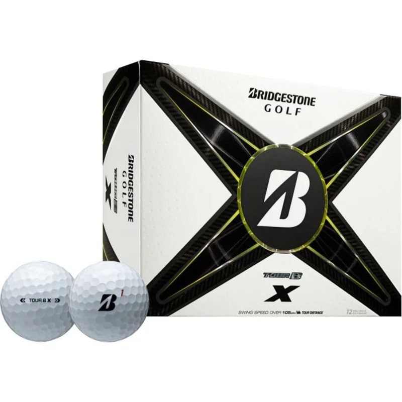 Bridgestone 2025 TOUR B X White – 1 Dozen