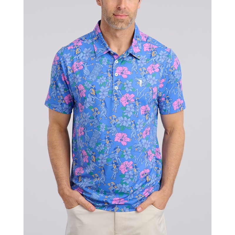 Luau Links Men’s Polo