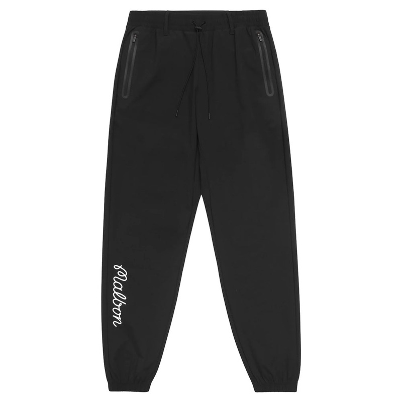Malbon Performance Nylon Tech Golf Pants Black – SS24 Men