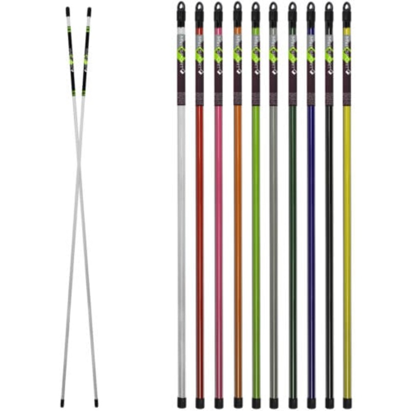 MVP Sports Golf Alignment Rods by David Leadbetter (2Pack)