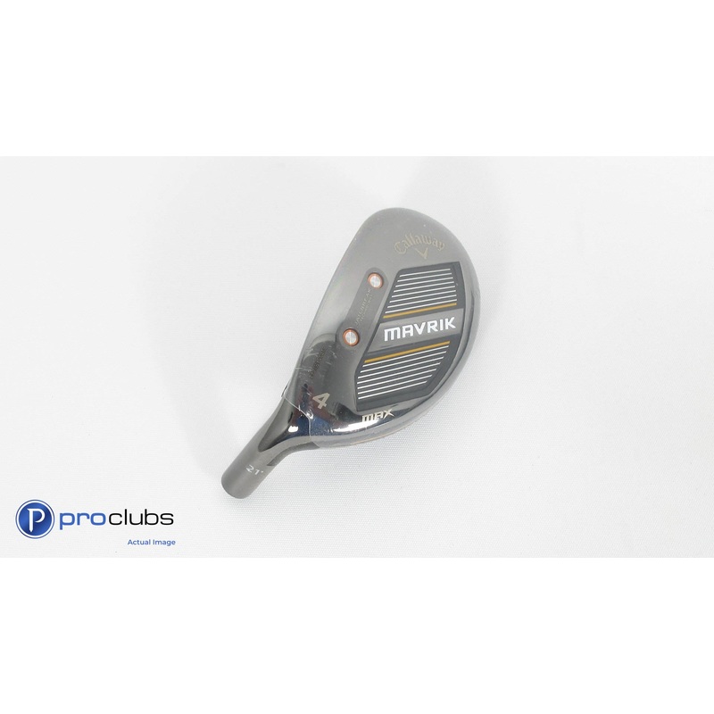 New! Left Handed Callaway Mavrik Max 21* 4 Hybrid -Head Only- LH 239106