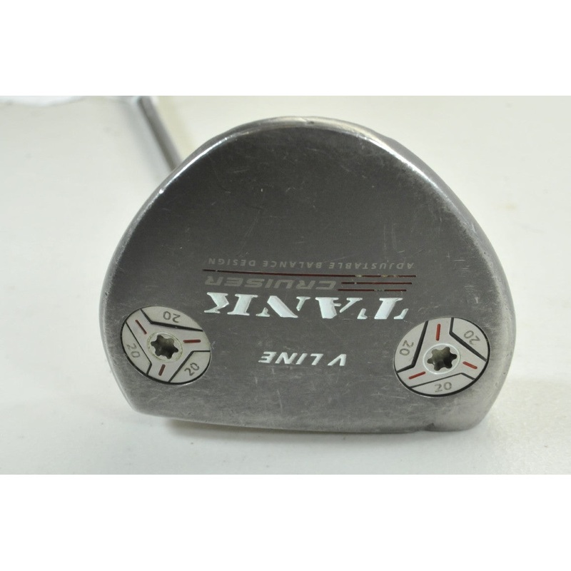 Odyssey Works Tank Cruiser V-Line 33″ Putter Right Steel # 190957