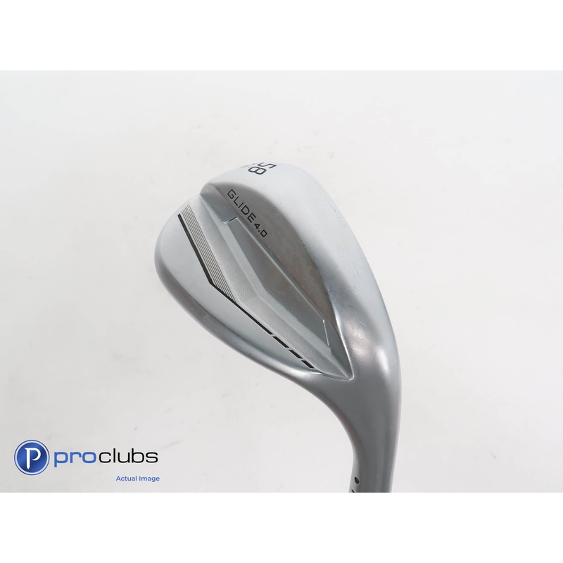 Ping Glide 4.0 Chrome 58*(6*) Wedge T-Grind – Ping ZZ115 Wedge Flex – 373037