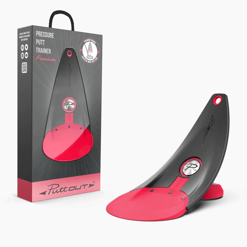 PuttOut Pressure Golf Putting Training Aid – Coral