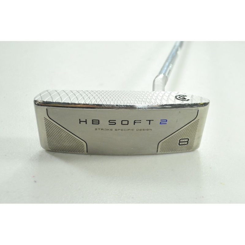 Cleveland HB Soft 2 Black 8S 35″ Putter Right Slight Arc Steel # 196077