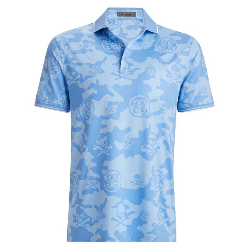 Gfore Exploded Camo Tech Jersey Golf Polo Baja – SP24 Men