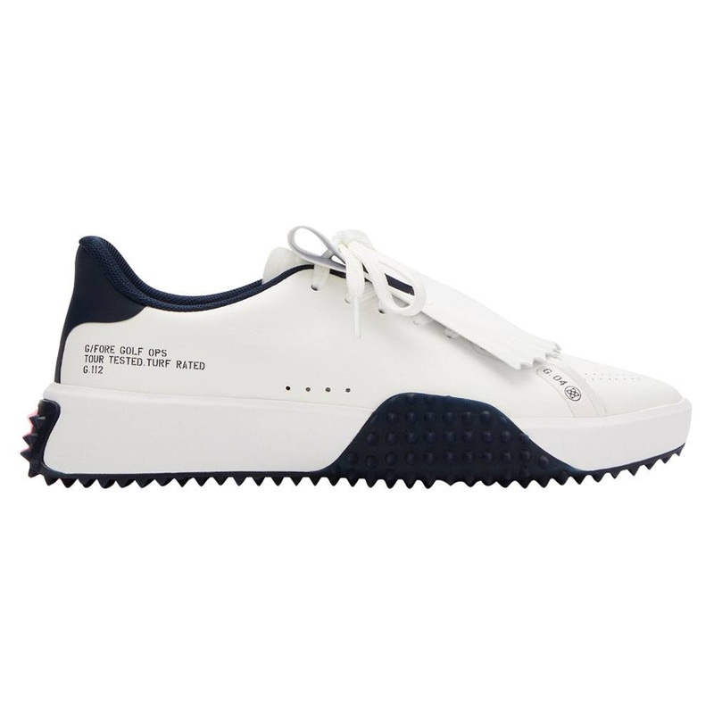 Gfore G.112 P.U. Leather Kiltie Spikeless Golf Shoes Snow/Twilight – SP24 Women