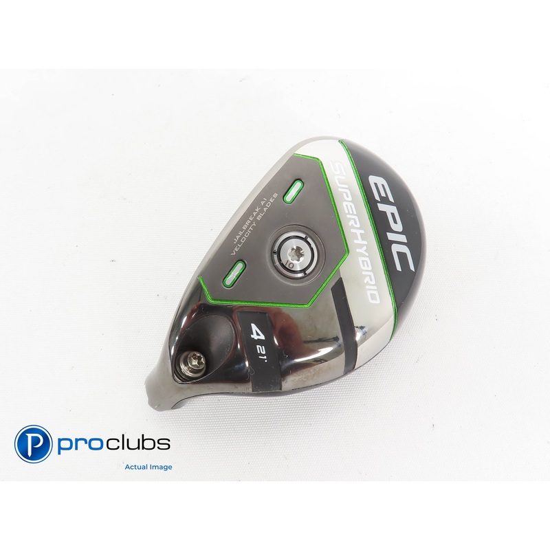 Left Handed Callaway Epic Super Hybrid 21* #4 – Head Only – 324587