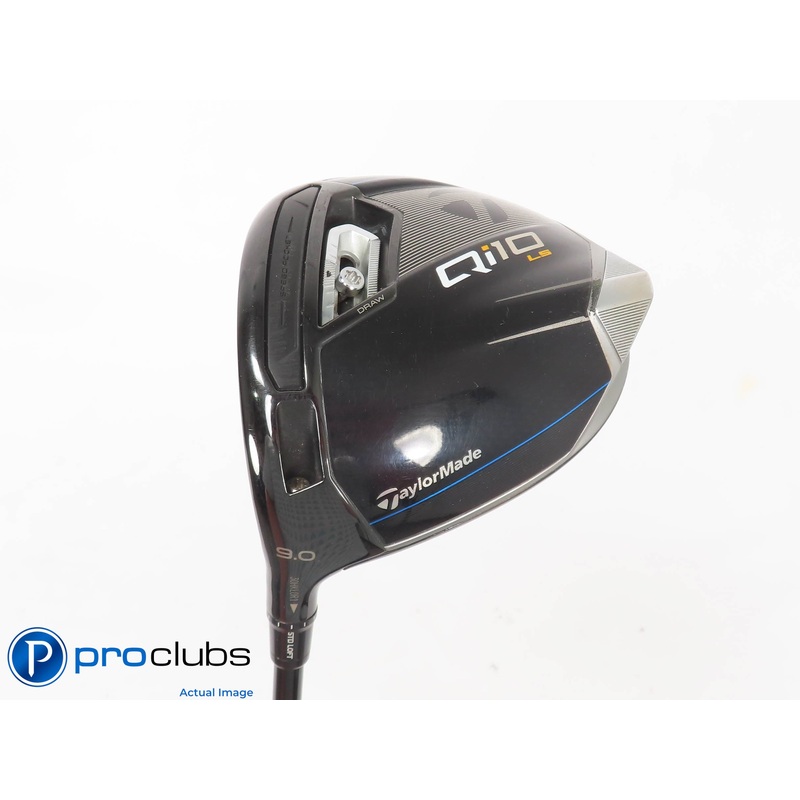 Left Handed TaylorMade Qi10 LS 9* Driver – Mitsubishi Kai’li Blue Stiff #448715