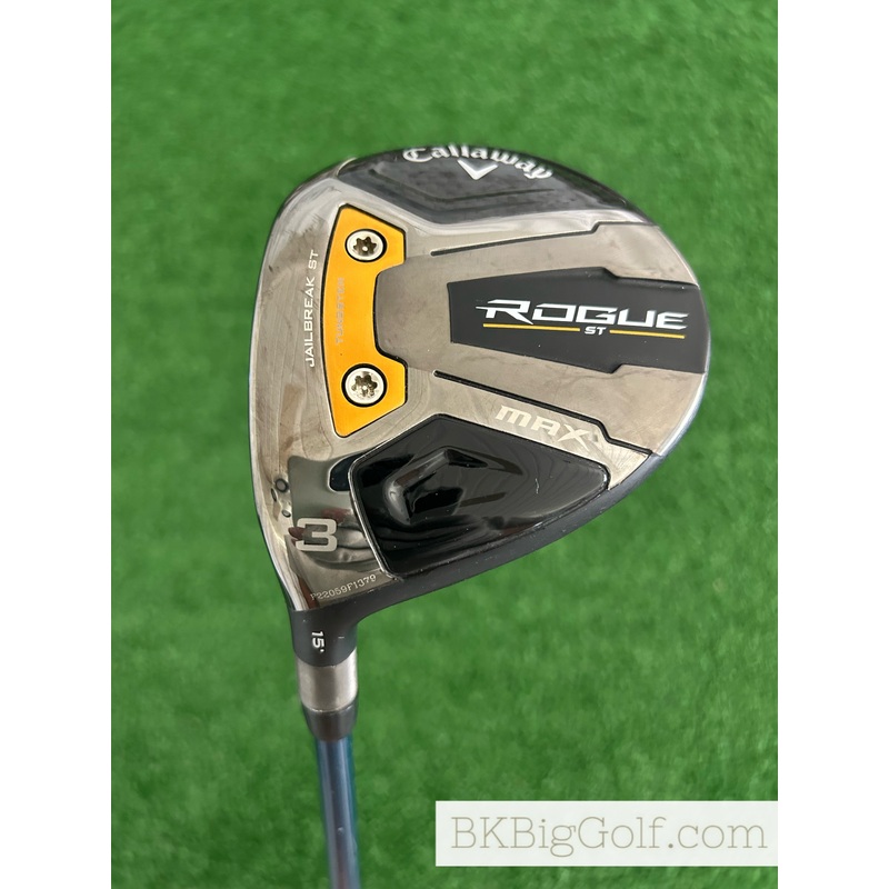 LH Callaway Rogue ST Max 15 Degree 3 Wood / Stiff