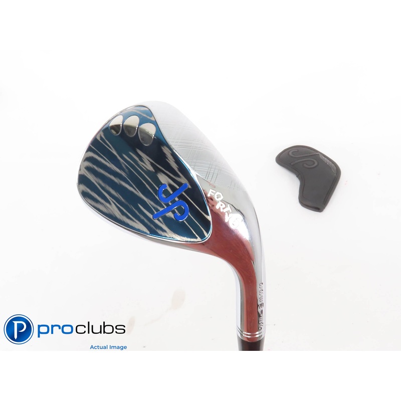 Mint! James Patrick Premier Chrome Blue Scraped 46* Wedge w/ HC – Stiff – 437457
