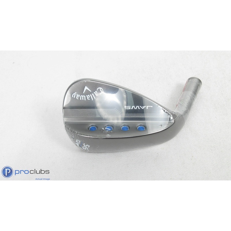 NEW! Left Hand Callaway JAWS MD5 TG 56* (12*) W Grind Wedge – Head Only – 399488