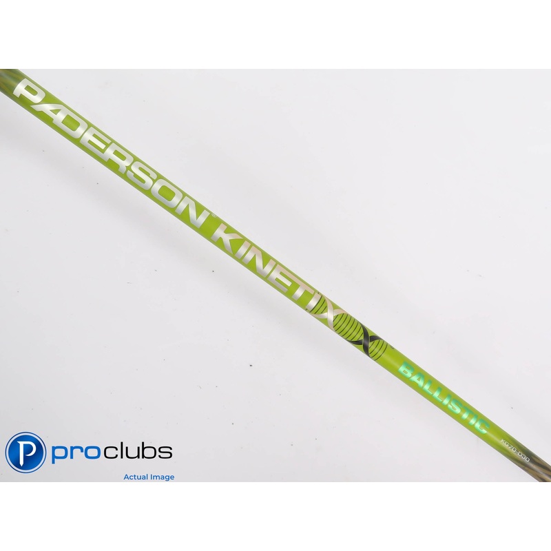 PADERSON KINETIXX BALLISTIC KG70-D30 Stiff Flex DRIVER SHAFT TaylorMade 441188