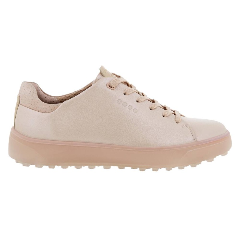 ECCO Tray Laced Spikeless Golf Shoes Rose Pearl Lyra – FW22 Women