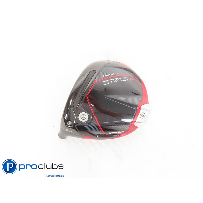 Excellent! Left Hand TaylorMade Stealth-2 9.0* Driver – Head Only – L/H 397546