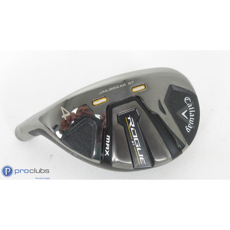 Excellent! Left Handed Callaway Rogue ST MAX 20* 4 Hybrid – Head Only – 358688