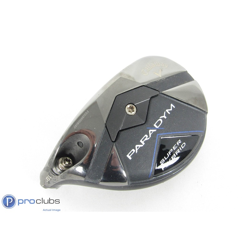 Left Handed! Callaway Paradym Super Hybrid 18* 3 Hybrid – Head Only – 432095