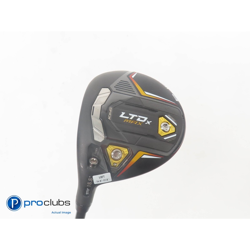 Left Handed Cobra King LTDx MAX 15.5* 3 Wood – HZRDUS RDX Black 80g Stiff 393662