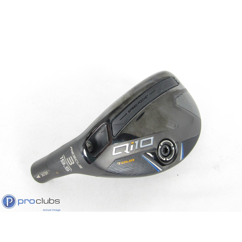Left Handed! TaylorMade Qi10 Tour Rescue 19.5* 3 Hybrid – Head Only – 434632