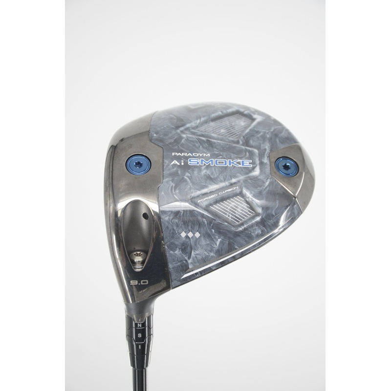 Lefty Callaway Paradym Ai Smoke Triple Diamond 9 Degree Driver X Flex 45.5″