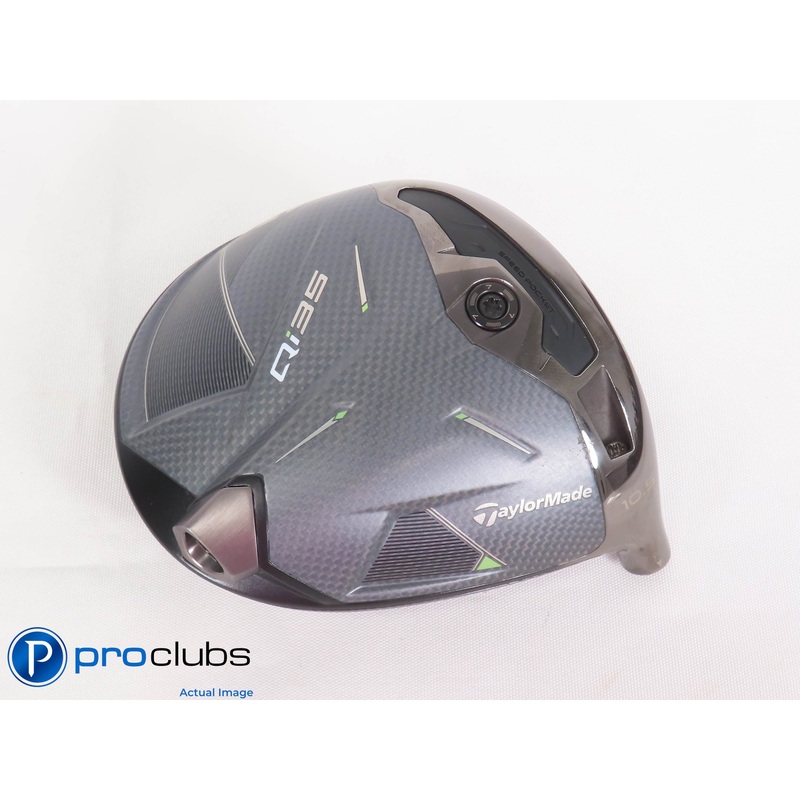 Nice Tour Issue TaylorMade Qi35 (Dot) 10.5* Driver HEAD ONLY 448638