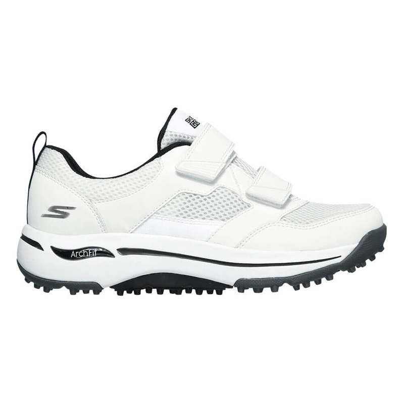 Skechers Go Golf Arch Fit – Front Nine Golf Shoes White/Black – SP21 Women