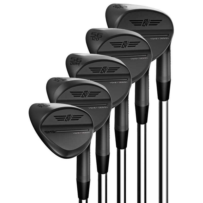 Titleist SM9 Vokey Jet Black Wedge – 23 Men