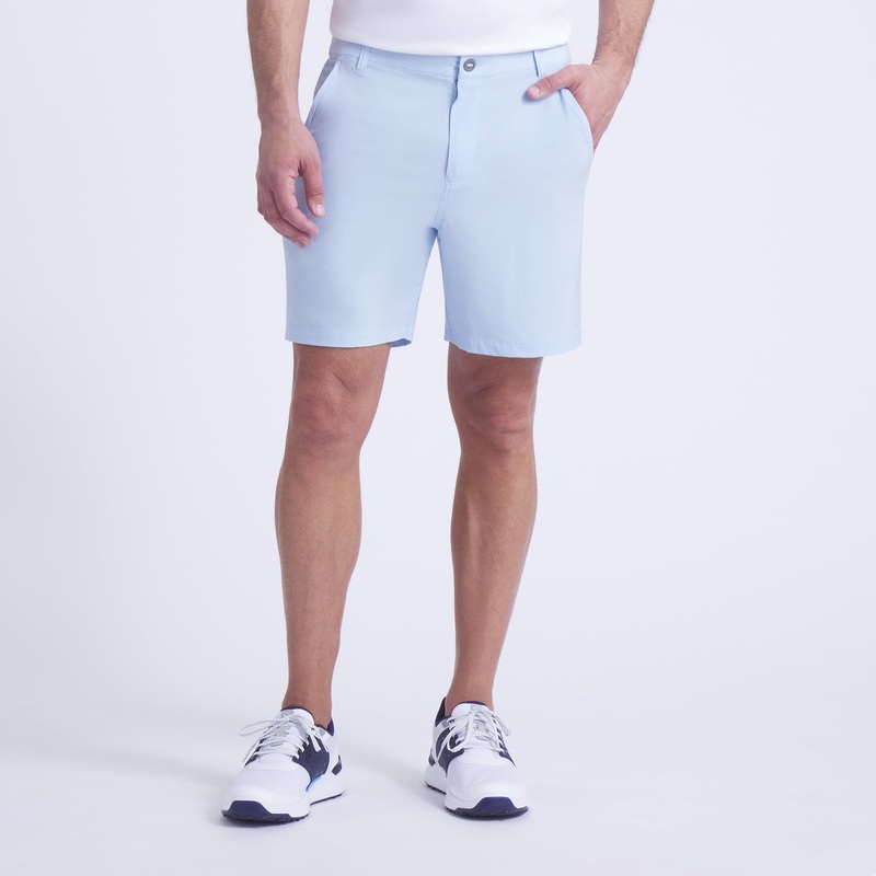 101 Solid 7″ Golf Shorts | Haute Tropic