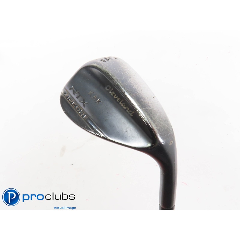 Cleveland RTX Black 58*(12*) WEDGE FULL-Grind Steelfiber Stiff Flex Graph 432960