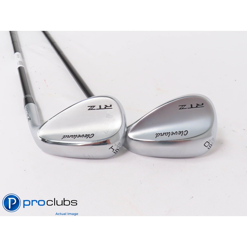 Cleveland RTZ Chrome 54*,60* Wedge Set – DG Tour Issue ONYX S400 Stiff #445472