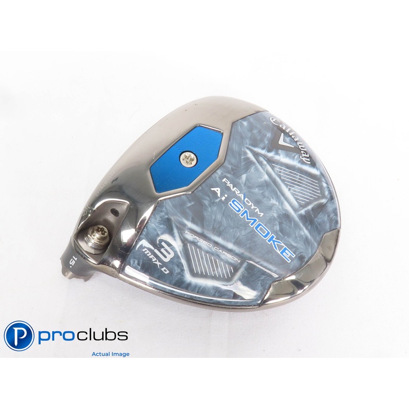 Excellent! Left Handed Callaway PARADYM Ai Smoke MAX D 15* 3 Wood – Head 429470