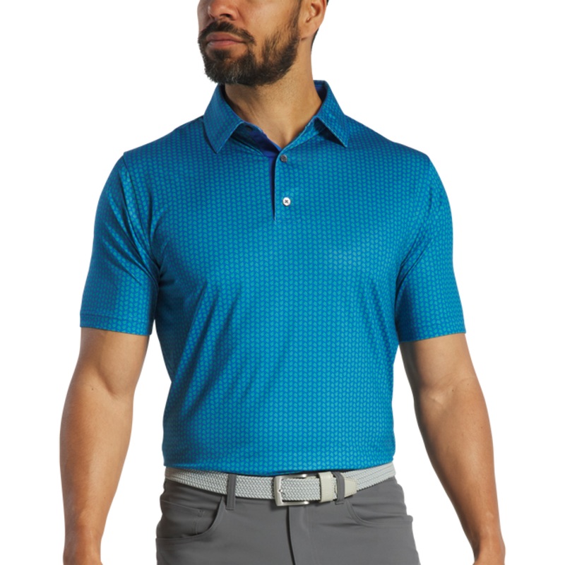 FootJoy Leaf Lisle Golf Polo