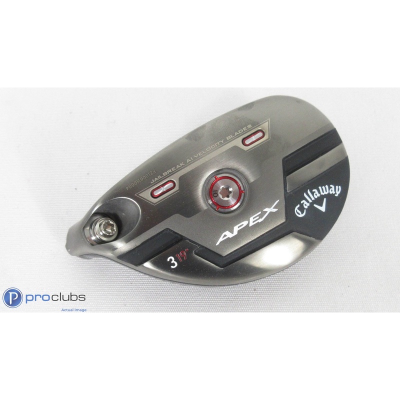 Left Handed Callaway Apex 19* – 3 Hybrid – Head Only – L/H 378525