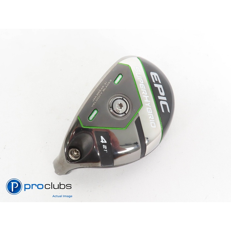 Left Handed Callaway Epic Super Hybrid 21* #4 – Head Only – 324258