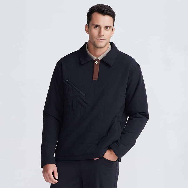 Men’s Quilted 1/4 Zip Pullover