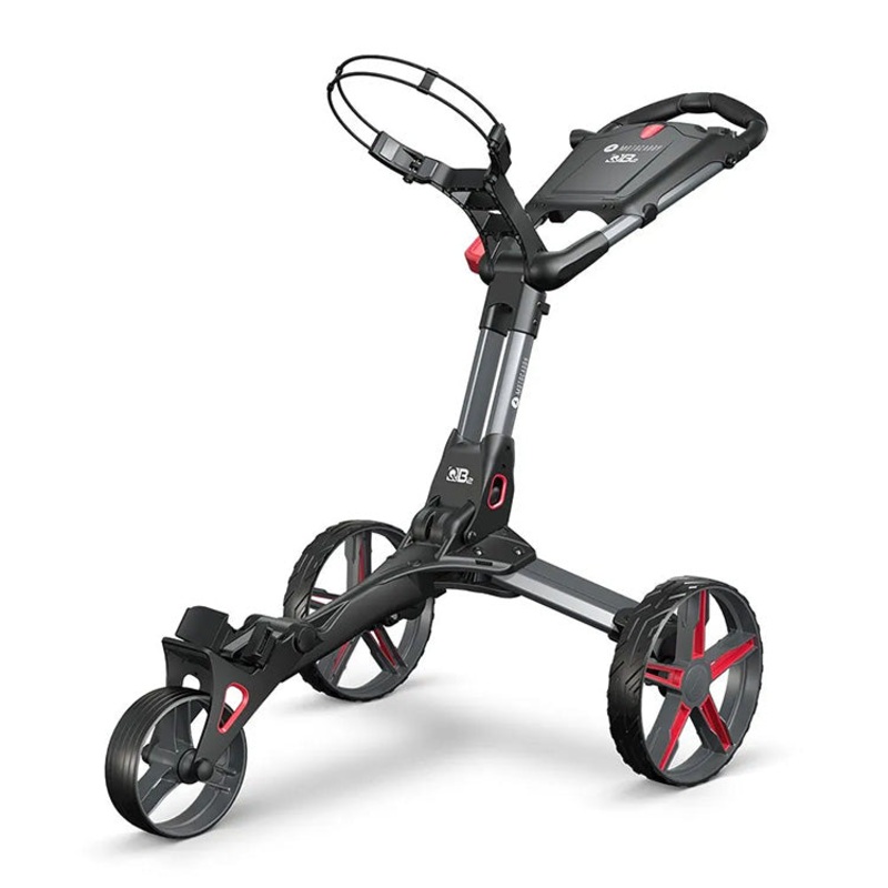 Motocaddy QB2 Push Trolley – Red