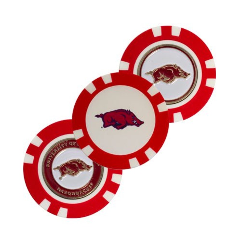 Team Golf Arkansas Ball Markers