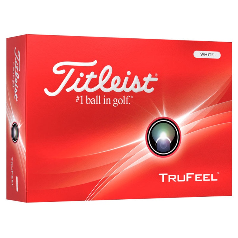 Titleist Trufeel Golf Balls – White