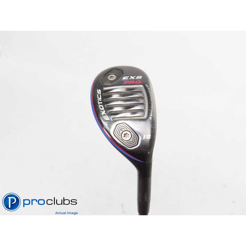 Tour Issue Tour Edge Exotics EXS Pro 18* 3 Hybrid – HZRDUS Smoke X-Flex – 413904