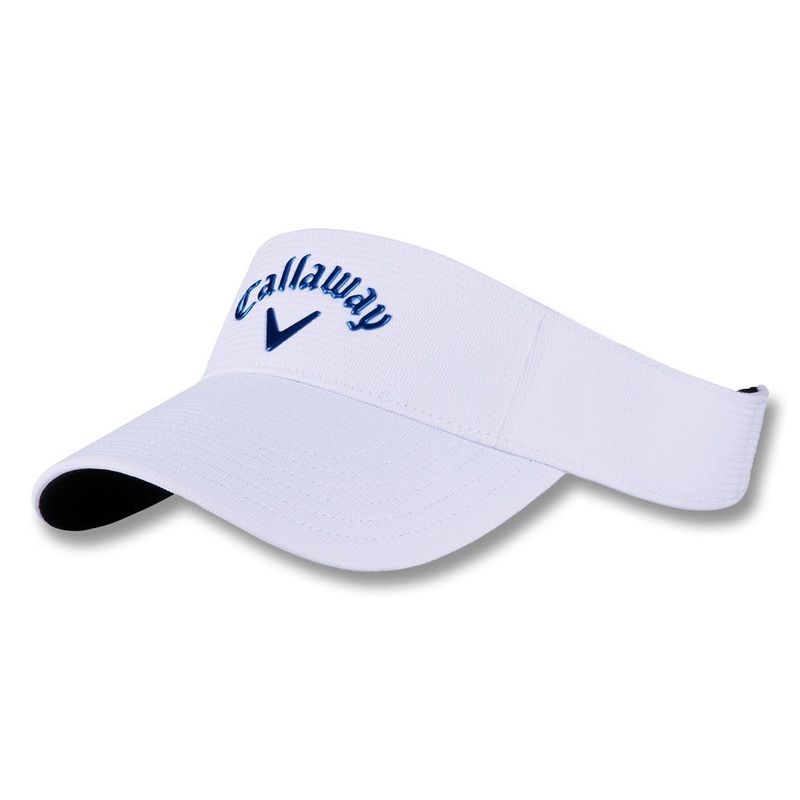 Callaway Liquid Metal Golf Visor White/Deep Cobalt – 24 Men