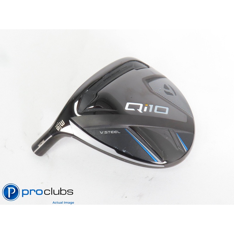 Left Handed TaylorMade Qi10 15* 3 Wood – Head Only – L/H – 434872