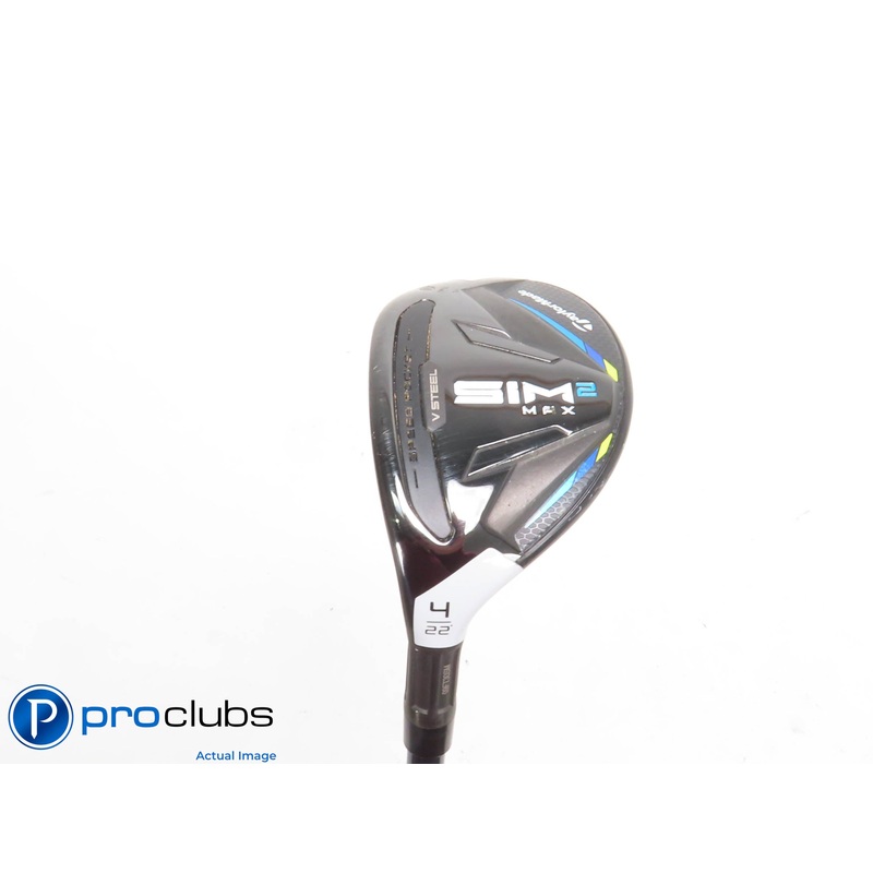 Left Handed TaylorMade SIM2 MAX 22* 4 Hybrid – Ventus 6-R Regular Flex #423436